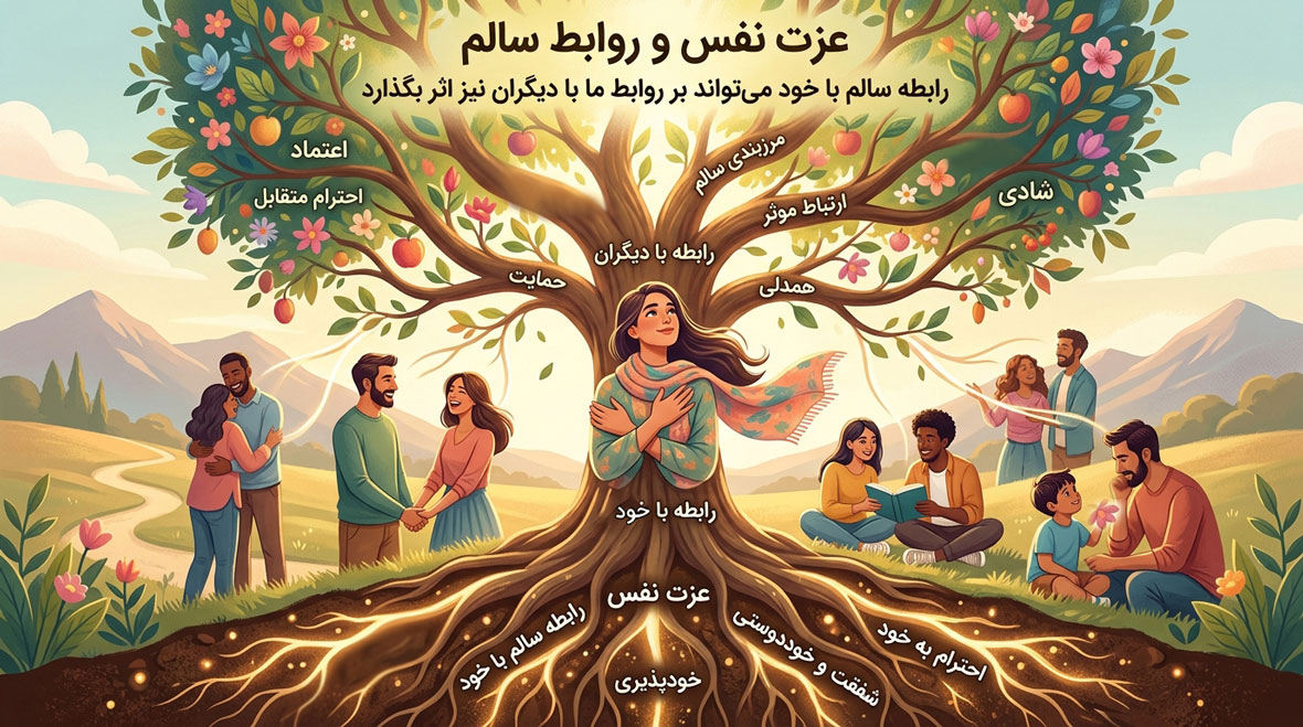 تأثیر عزت نفس بر روابط سالم و احترام متقابل
